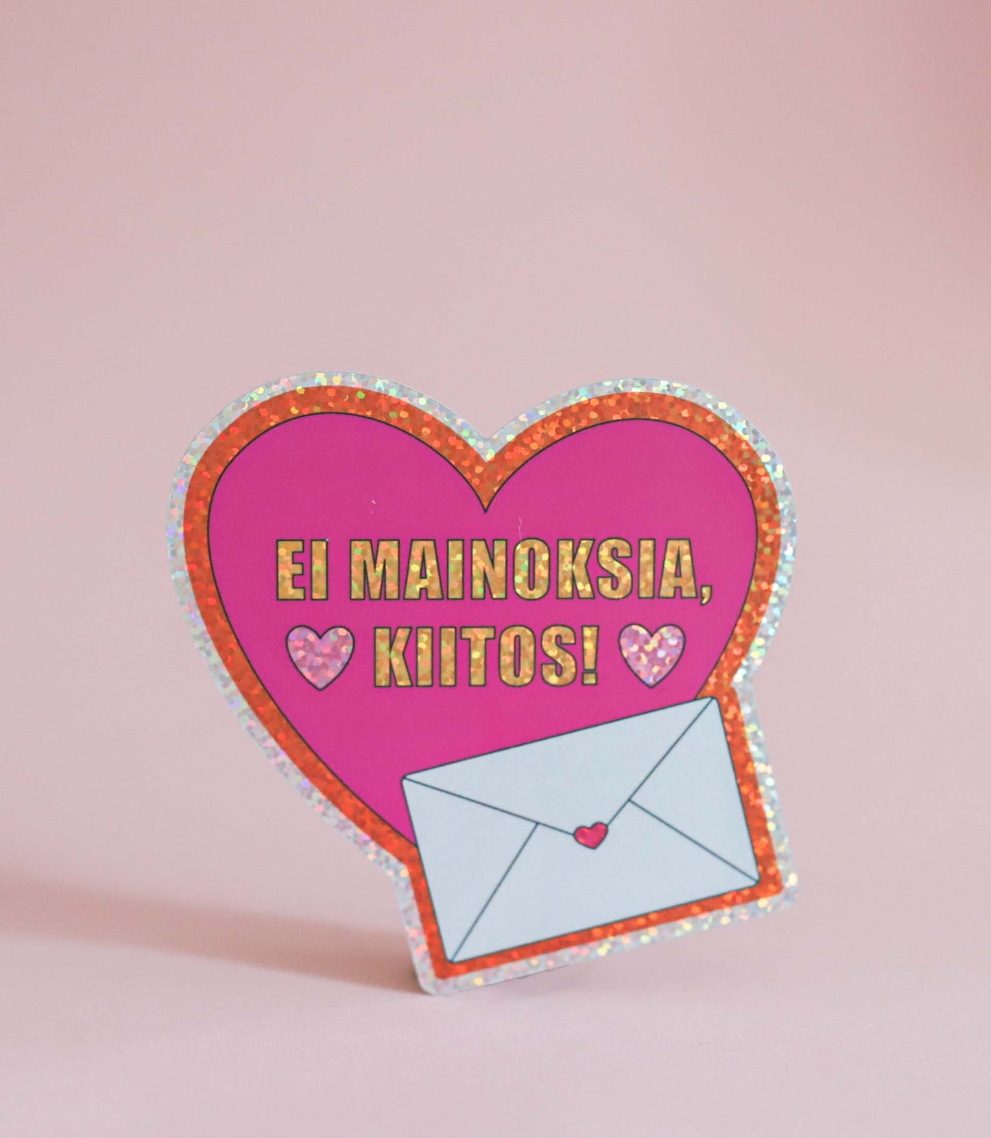 ei mainoksia tarra