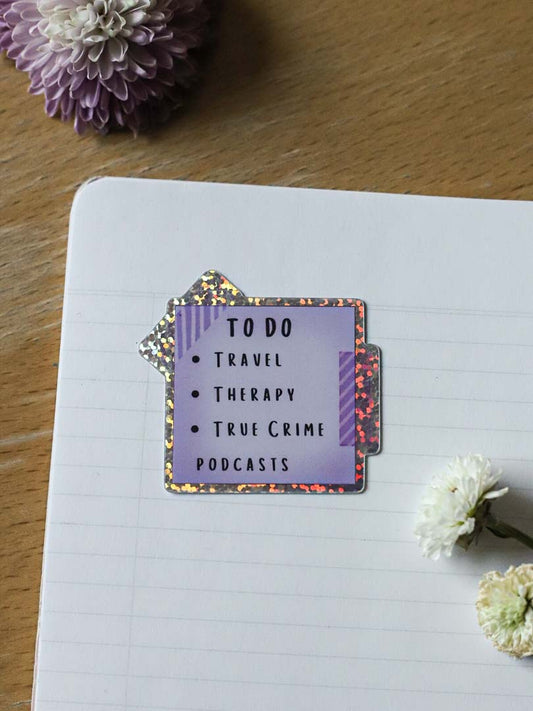 To do -tarra ((glitter)