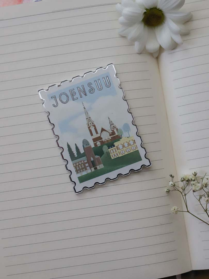 Joensuu-magneetti (peilipinta)
