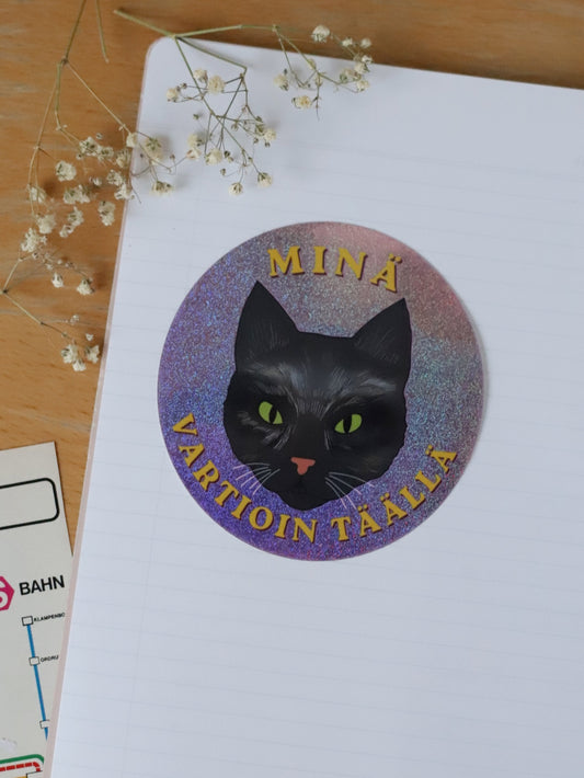 Täällä vartioin minä-ovitarra (KISSA)