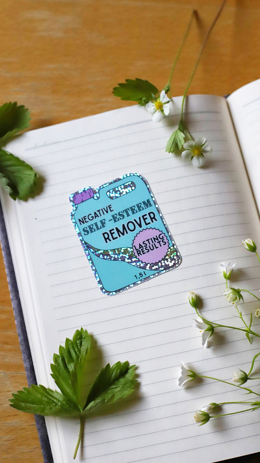 Bad self esteem remover-glittertarra