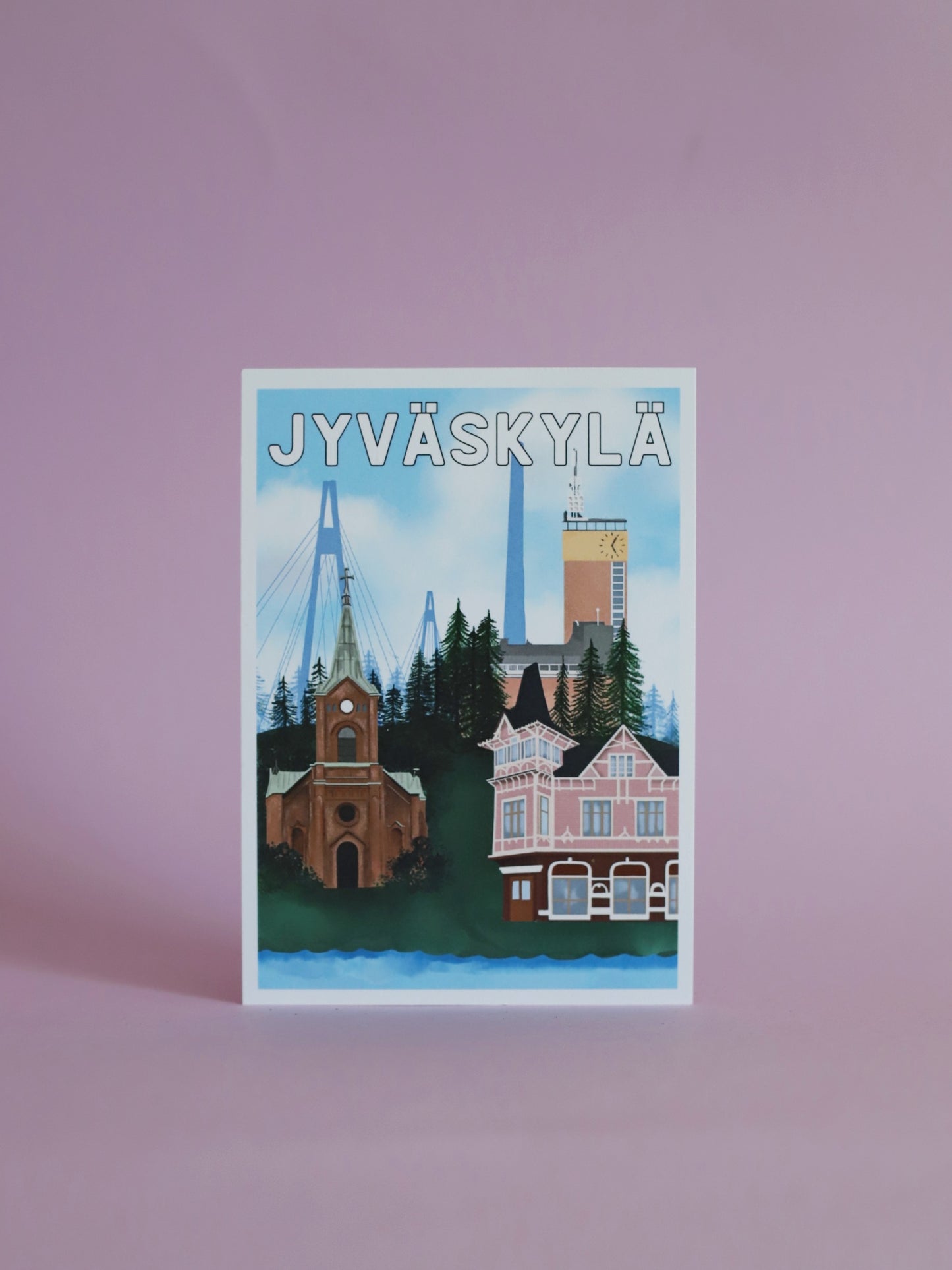 Jyväskylä-postikortti