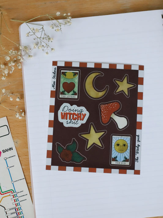 Tarra-arkki (MINI), WITCHY -pack