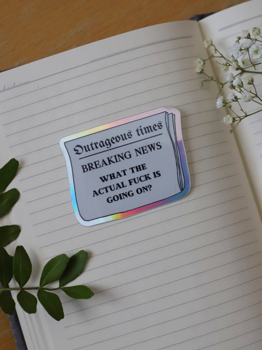Outrageous news-hologrammitarra