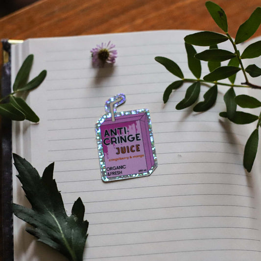 Anti-cringe juice -glittertarra
